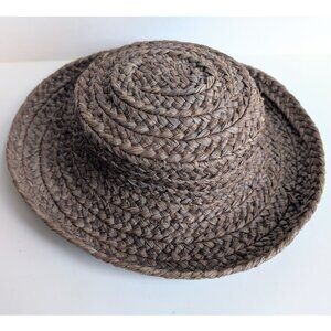 HELEN KAMINSKI Australia Handmade Brown Braided Raffia Sun Hat